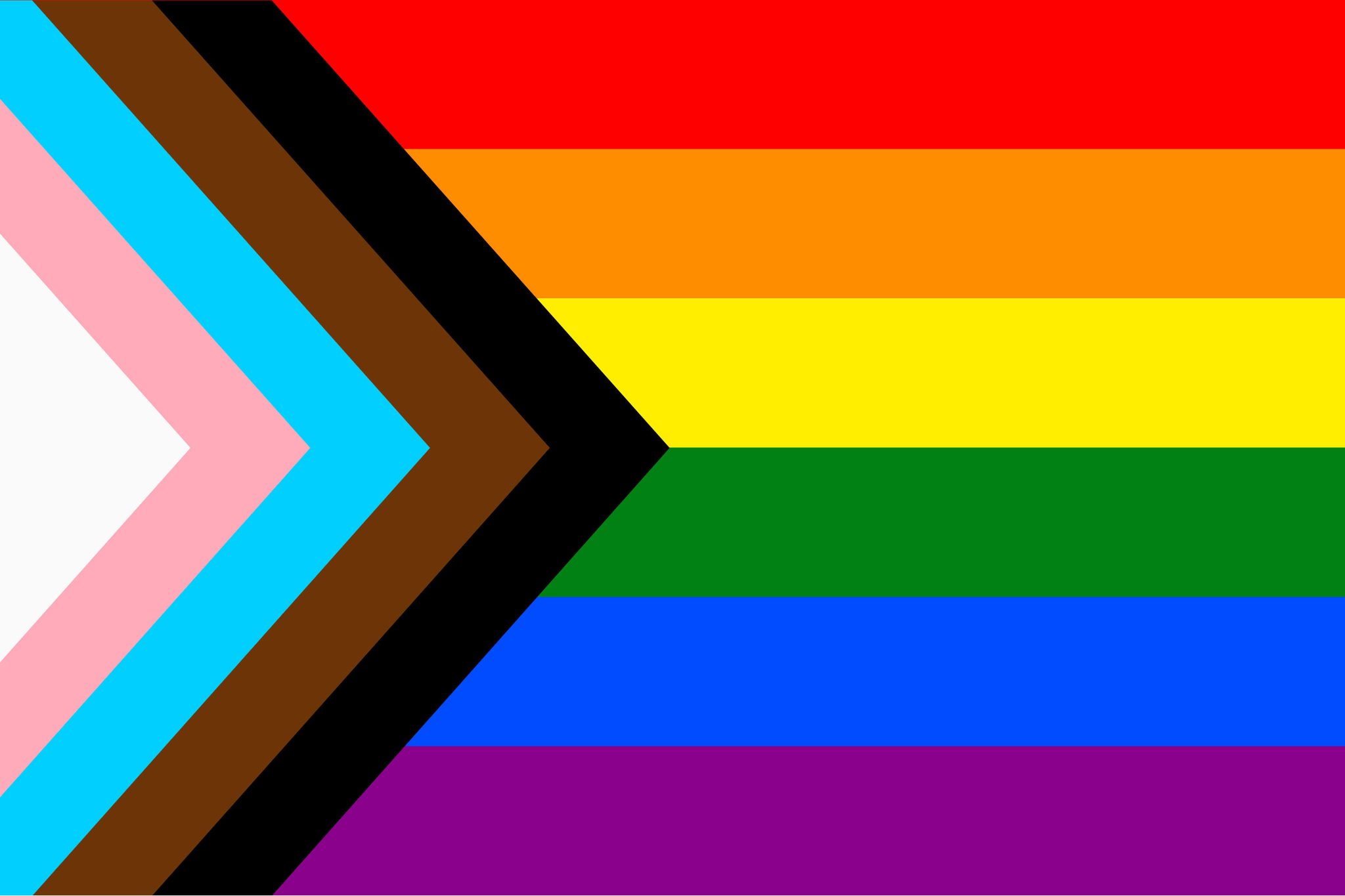 LGBTQIA+ Pride Flag